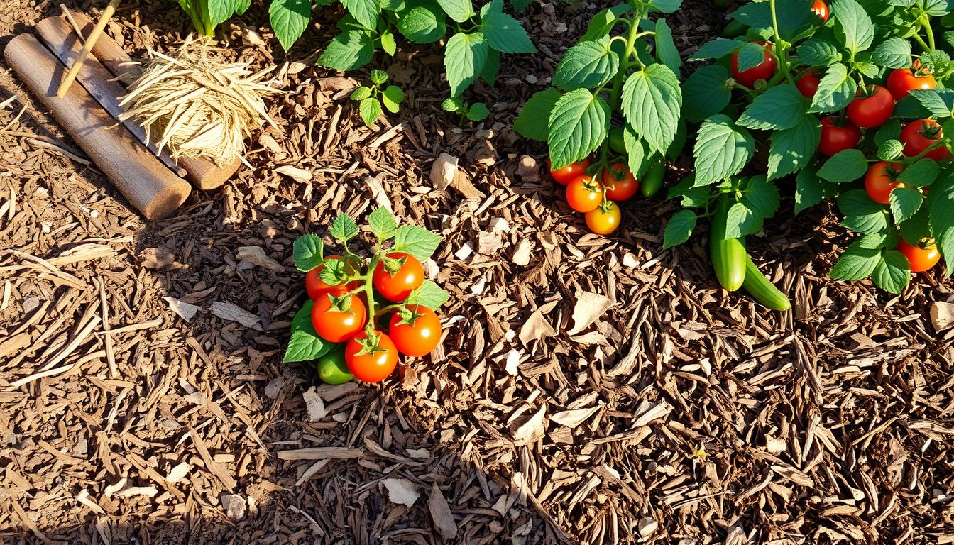 best mulch for vegetable garden