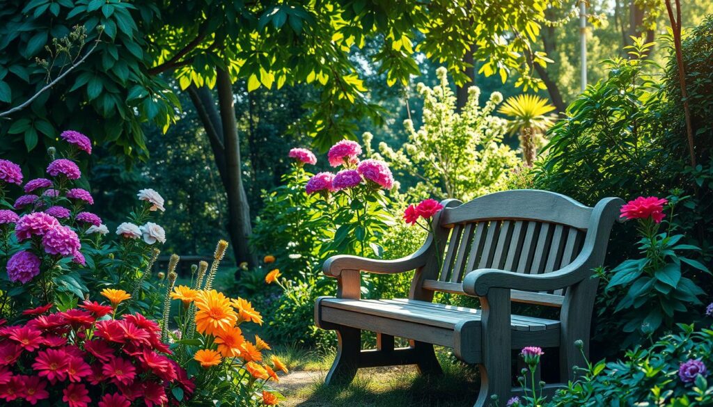 garden bench garden bench