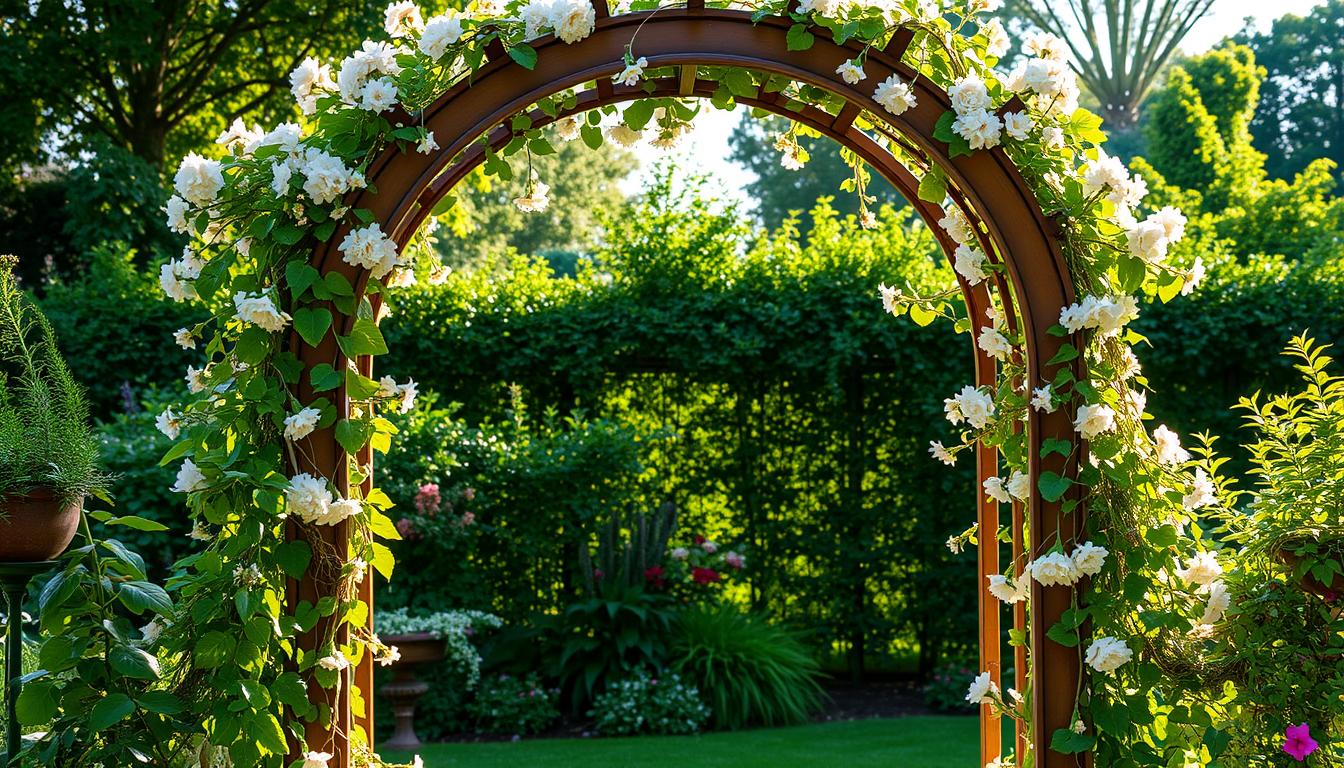 garden in the woods