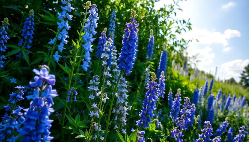 Blue Perennial Flowers Garden