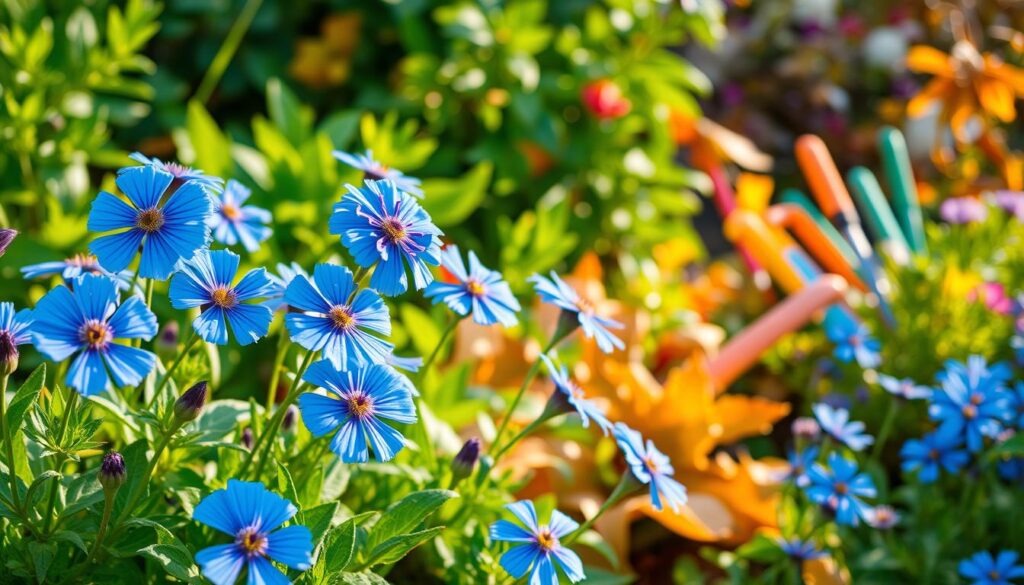 Blue Perennial Flowers Seasonal Care