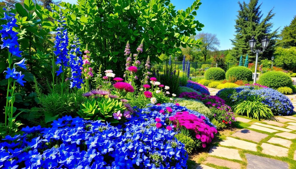 Blue Perennial Garden Design Blue Perennial Garden Design