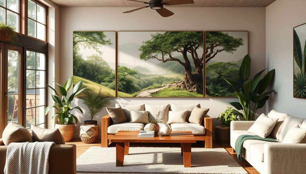 Eden Landscape Art in Home Decor