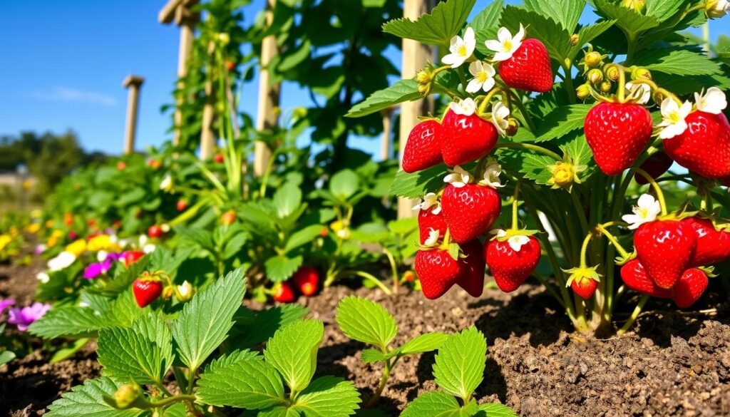 Everbearing Strawberry Growing Conditions