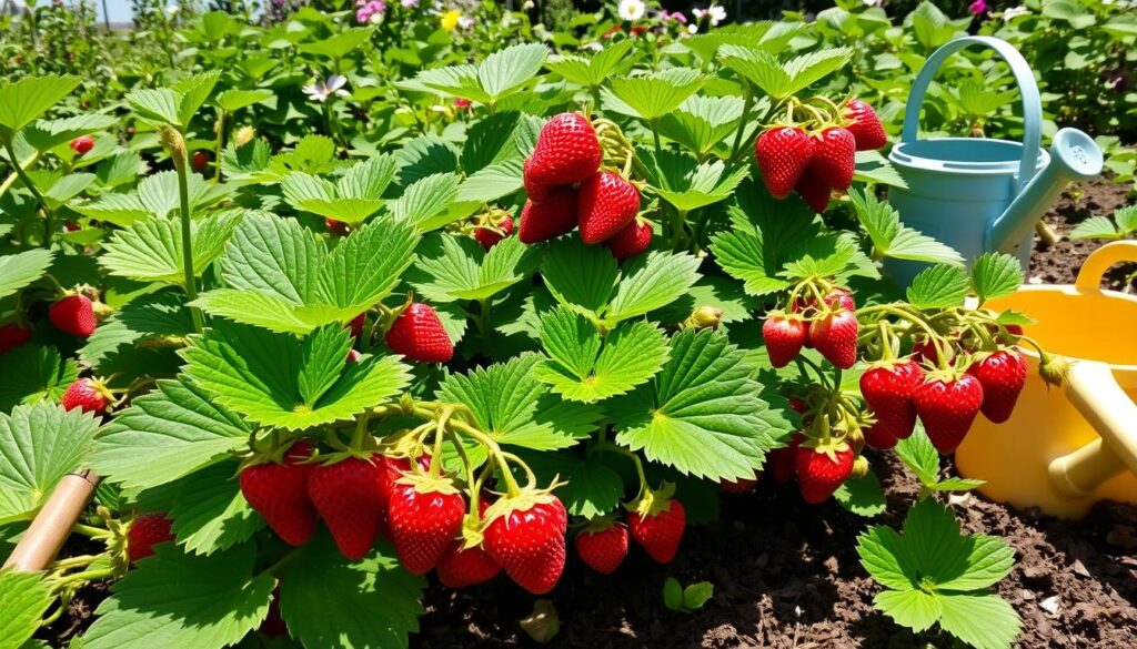 Everbearing Strawberry Plant Care