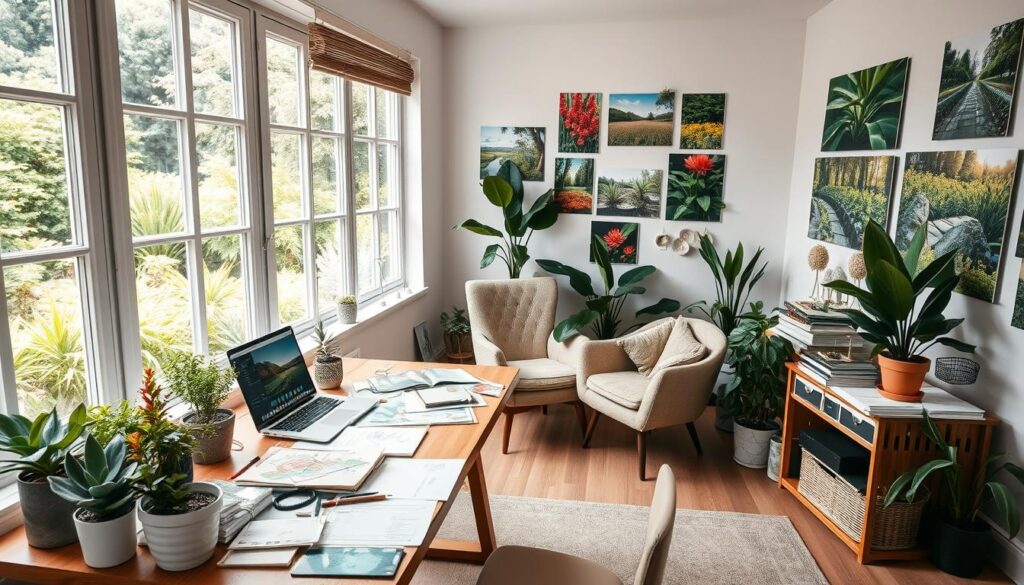 Freelance Landscape Design Workspace