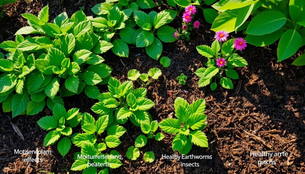 Hardwood Mulch Benefits in Garden Hardwood Mulch Benefits in Garden
