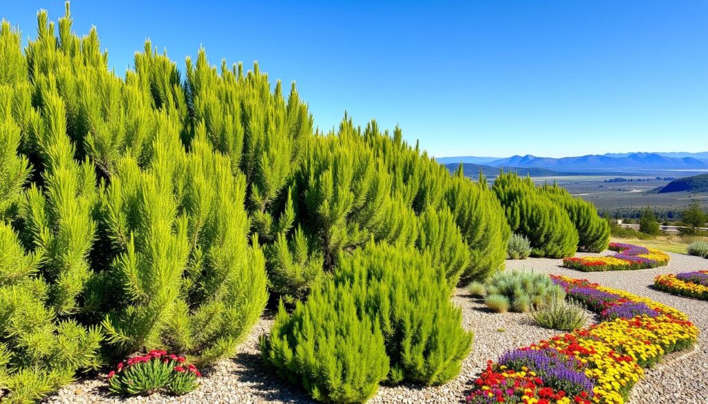 Juniper Shrubs in Landscape Design