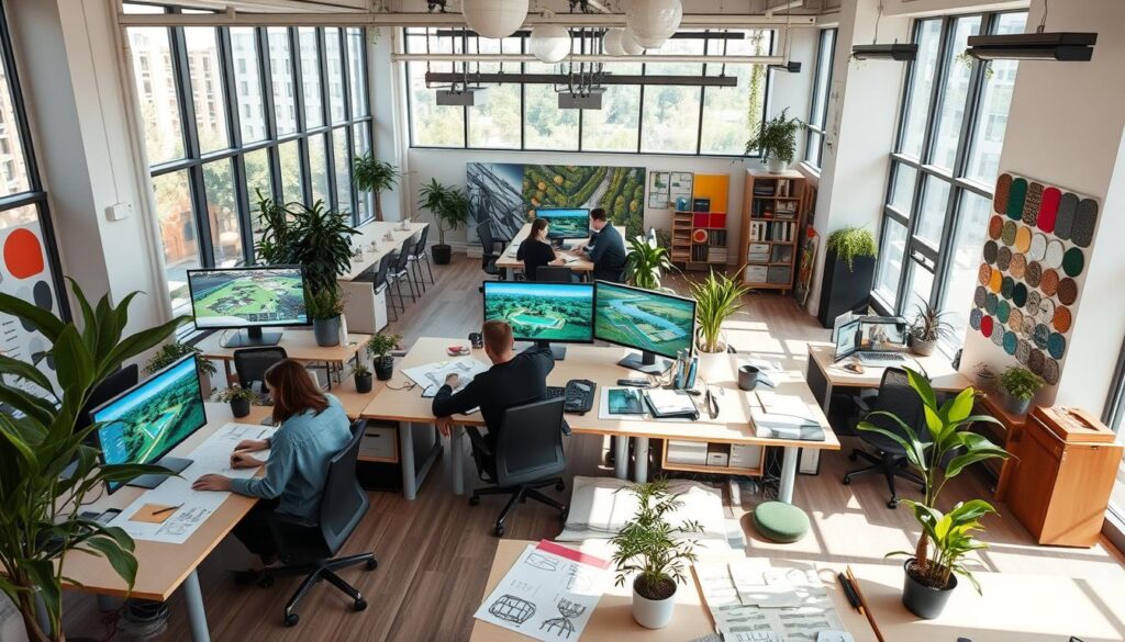 Landscape Architecture Firm Workspace