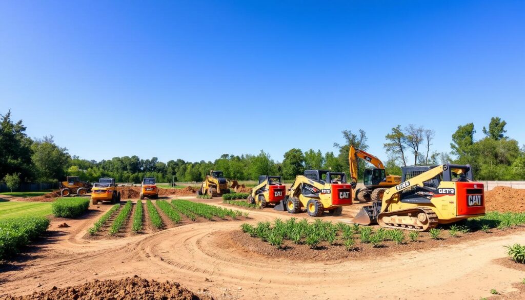 Landscape Design Heavy Equipment