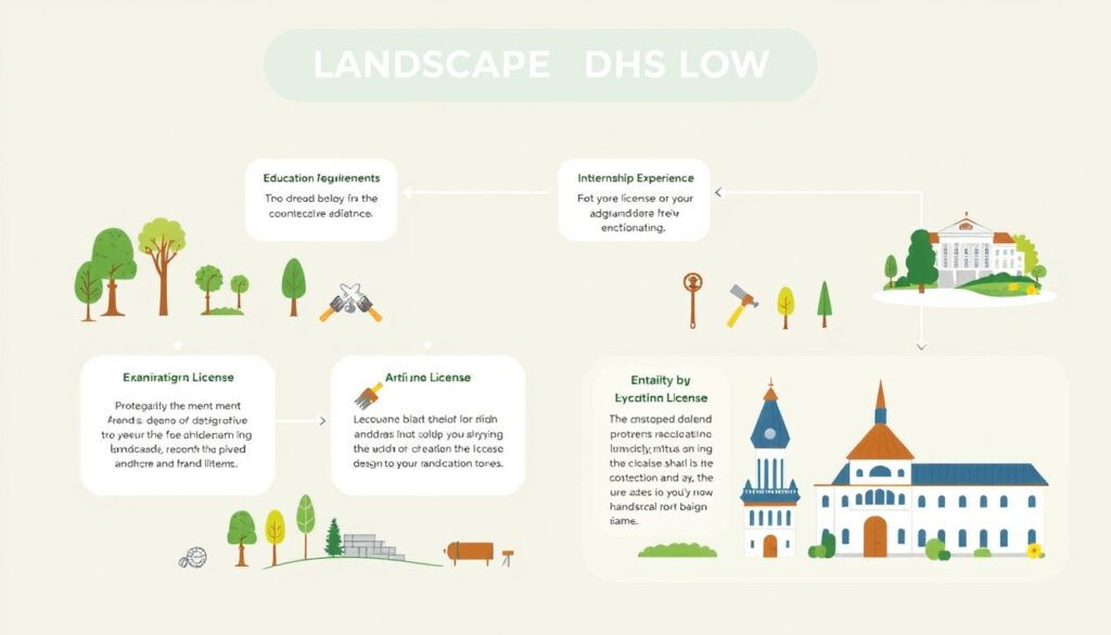 Landscape Design Licensing Process