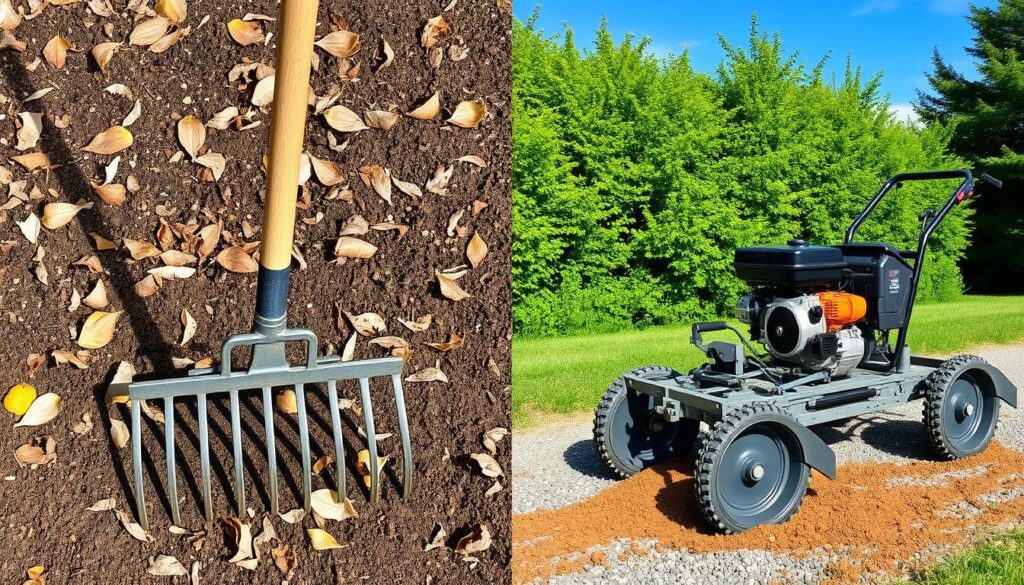 Landscape Rake Comparison