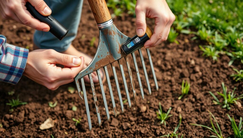 Landscape Rake Maintenance