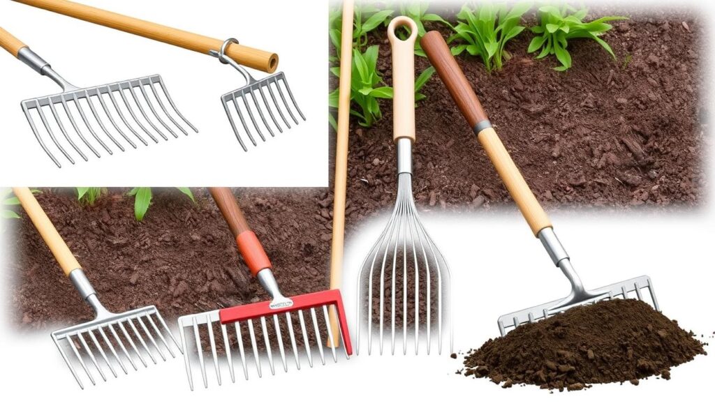 Landscape Rake Types