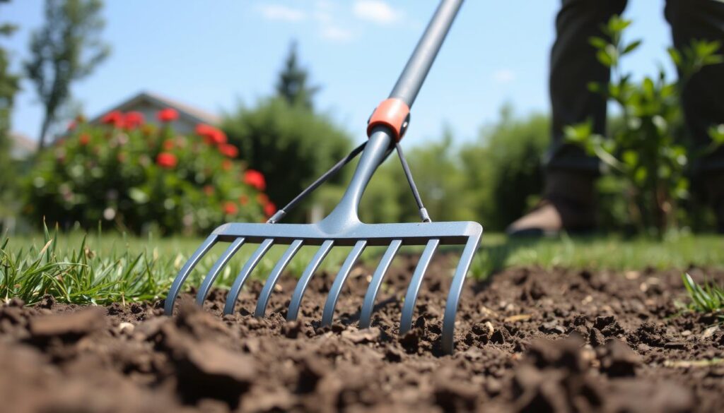 Landscape Rake for Yard Maintenance