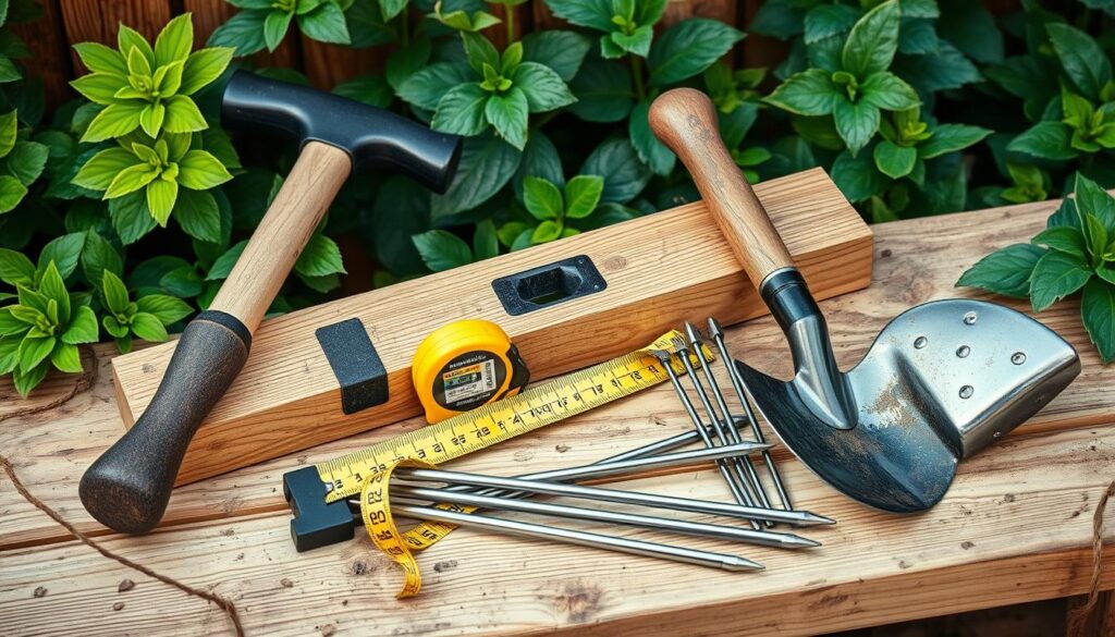 Landscape Timber Installation Tools