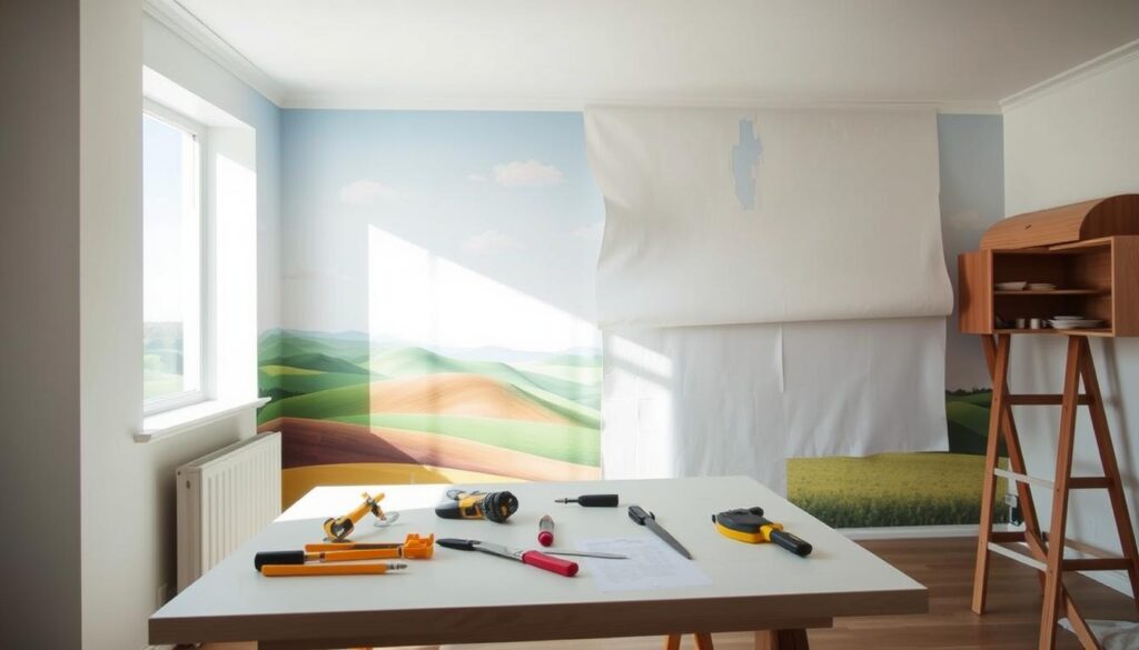 Landscape Wallpaper Installation Guide