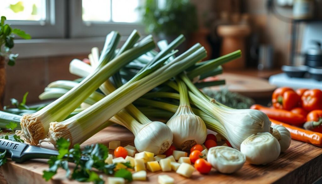 Leeks as Fennel Substitute Leeks as Fennel Substitute