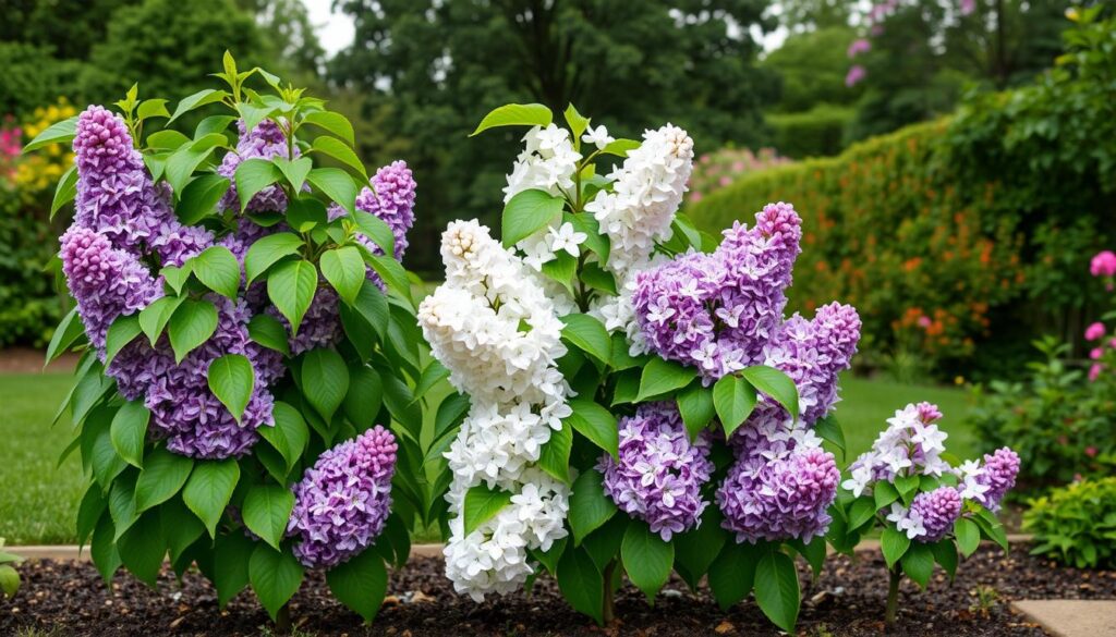 Lilac Varieties Size Comparison