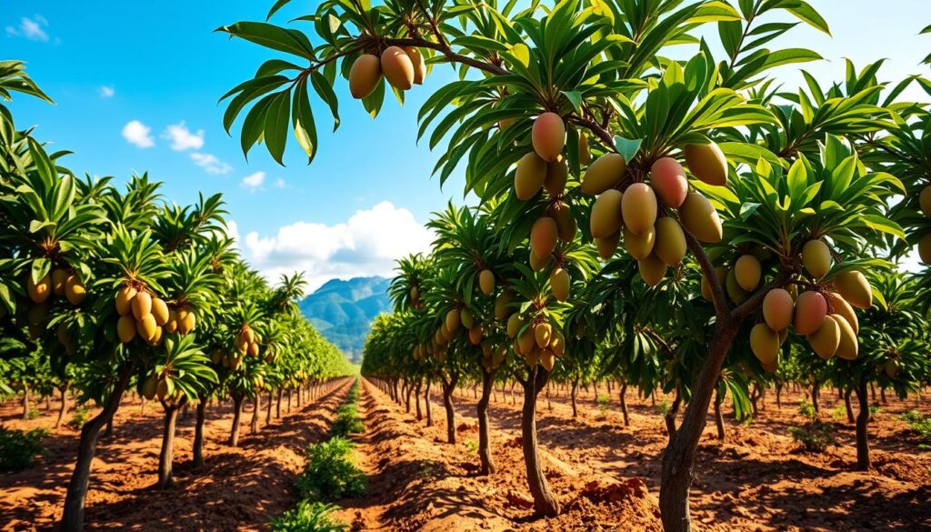 Mango Plantation Growing Conditions