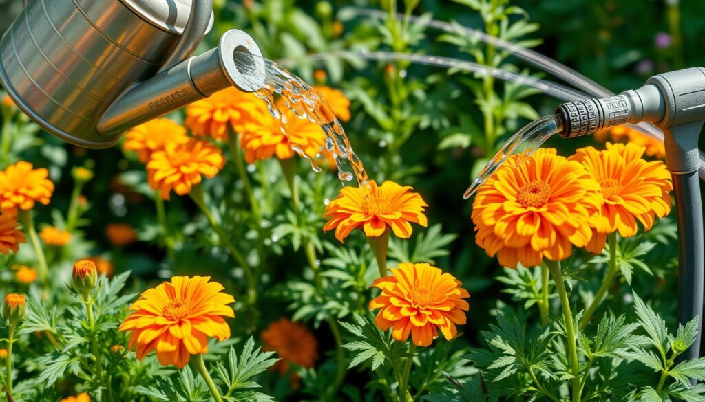 Marigold Watering Techniques Marigold Watering Techniques