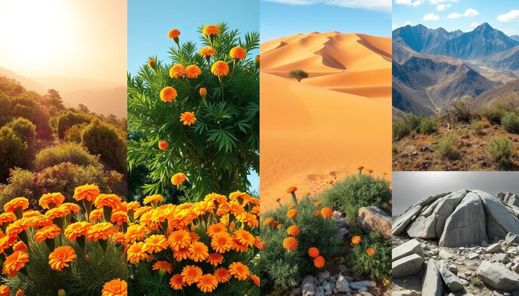 Marigolds in Different Climate Zones Marigolds in Different Climate Zones