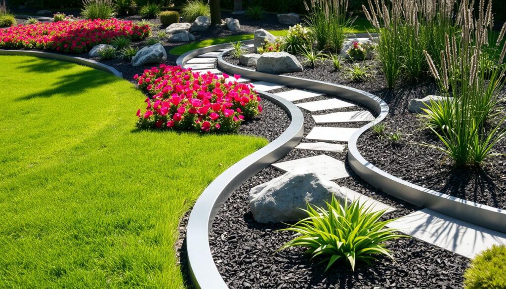 Metal Landscape Edging Design Ideas