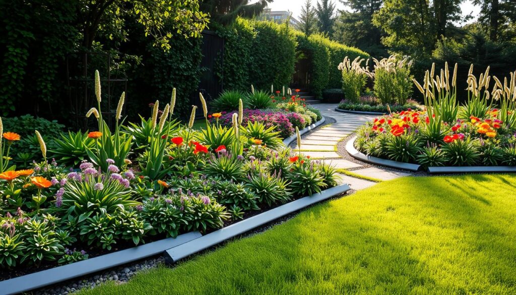 Metal Landscape Edging in Garden Design