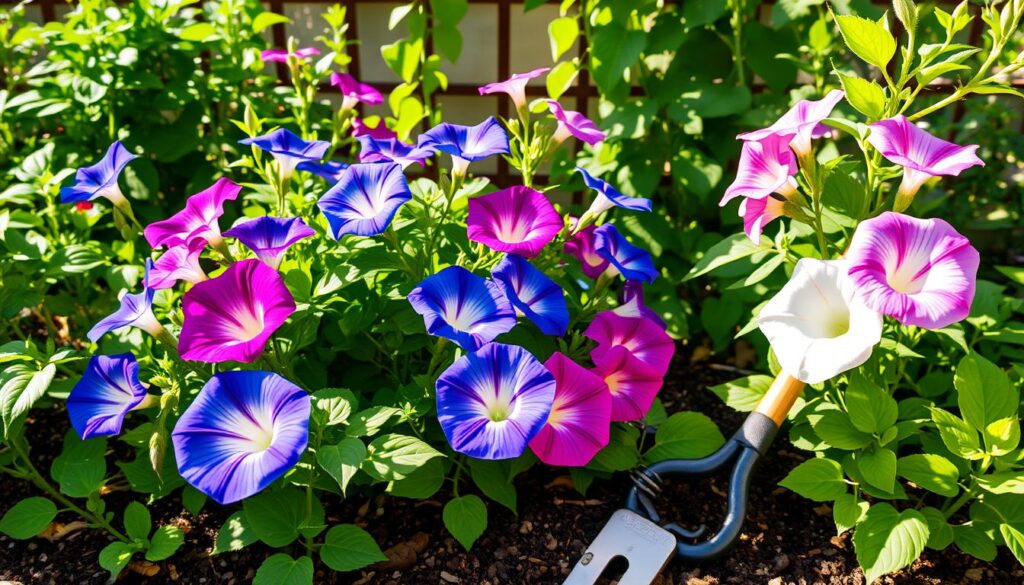 Morning Glory Garden Planting Morning Glory Garden Planting