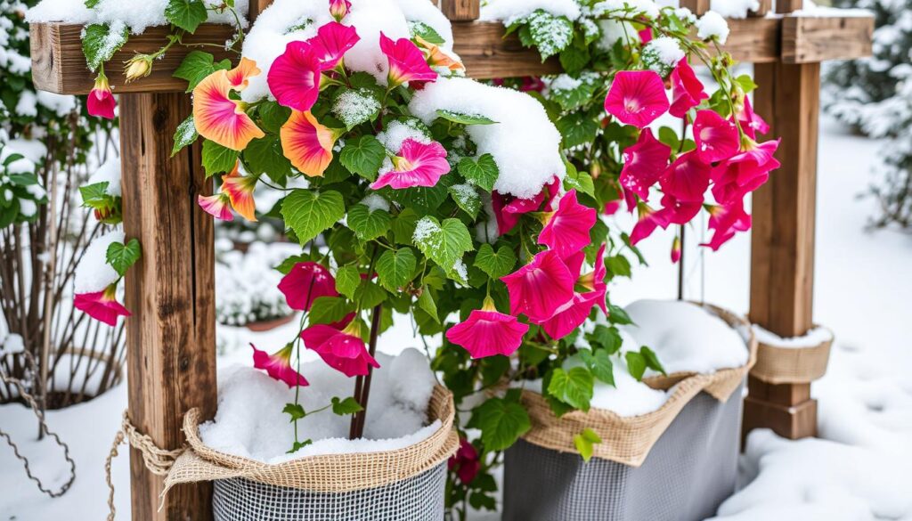 Morning Glory Winter Protection Morning Glory Winter Protection