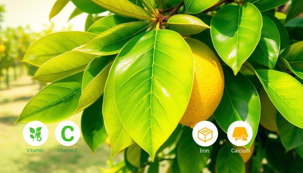 Nutritional Profile of Lemon Tree Leaves