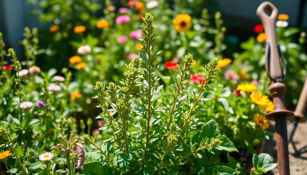 Oregano Plant in Garden Oregano Plant in Garden