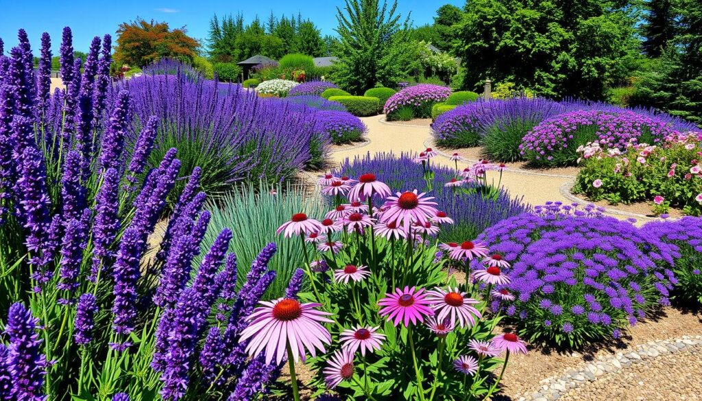 Purple Perennial Landscaping Design Purple Perennial Landscaping Design