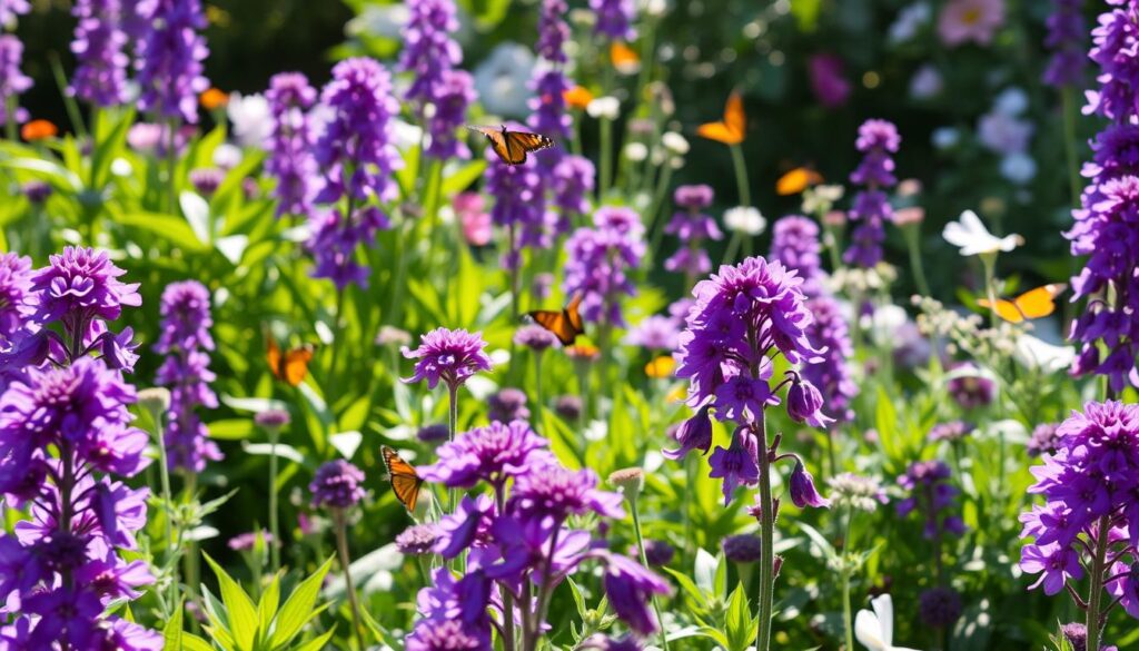 Purple Perennial Seasonal Blooming Purple Perennial Seasonal Blooming