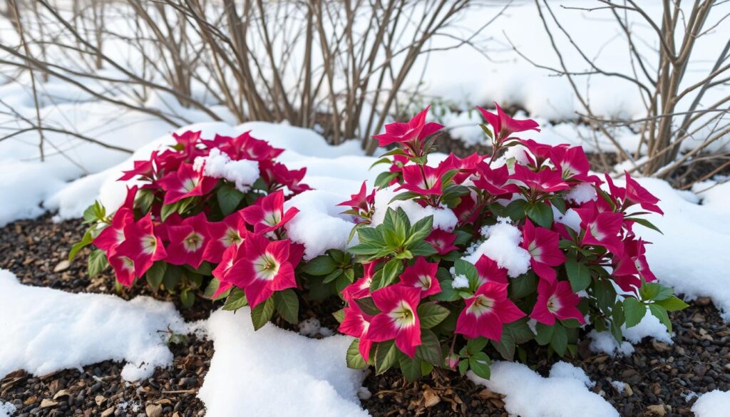 Rose Mallow Winter Preparation