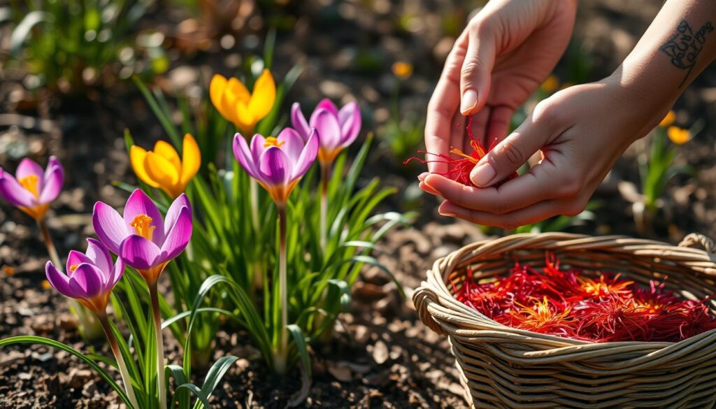 Saffron Harvesting Techniques Saffron Harvesting Techniques