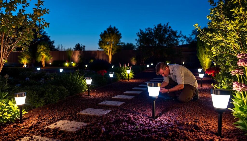 Solar Landscape Lights Installation Guide