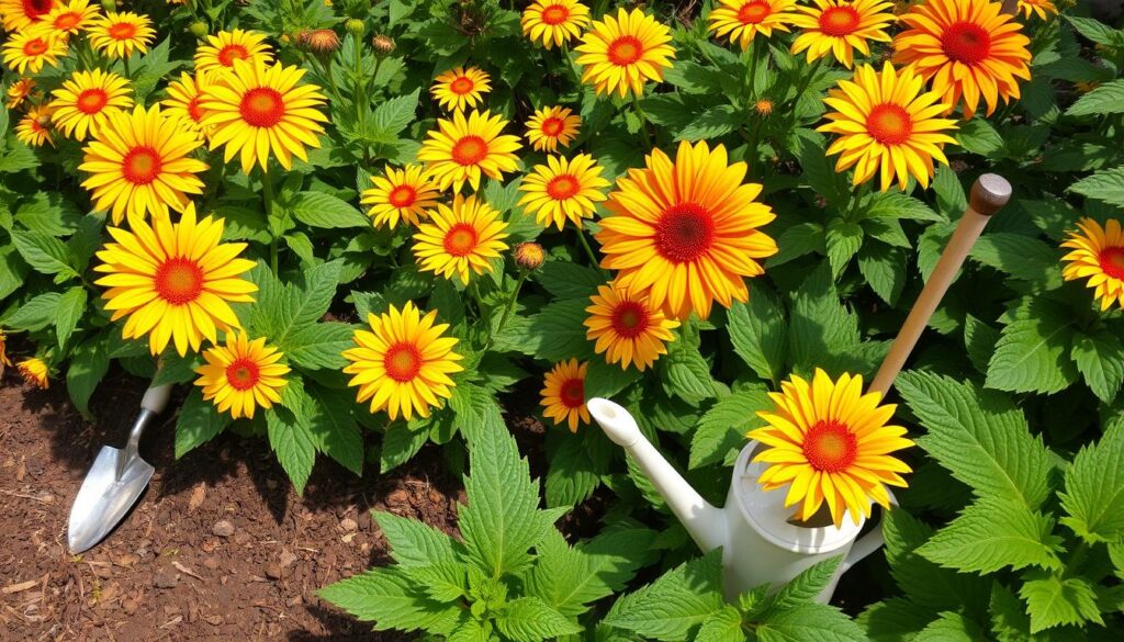 Sunflower-like perennial planting guide Sunflower-like perennial planting guide