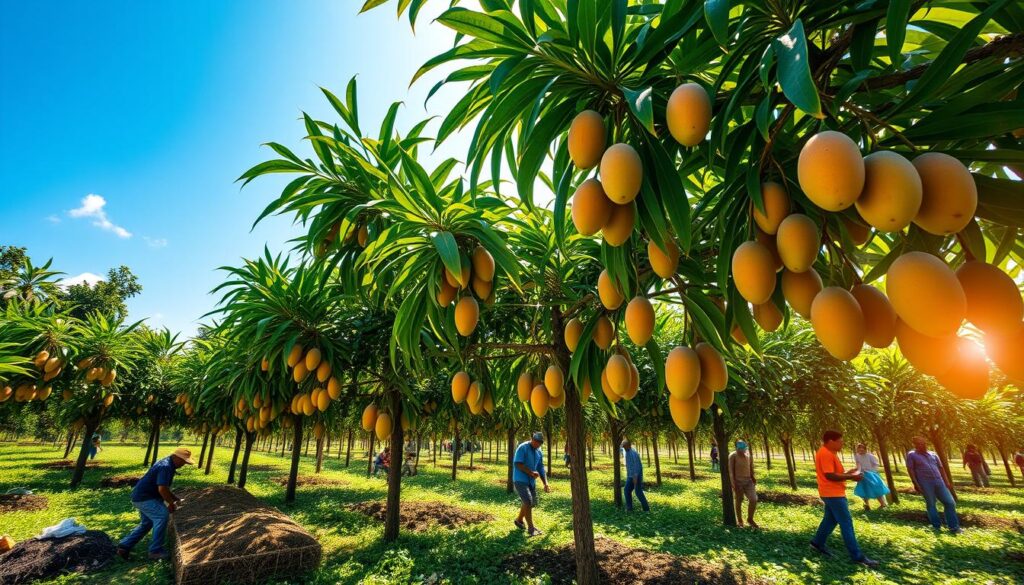 Sustainable Mango Plantation Harvest Schedule