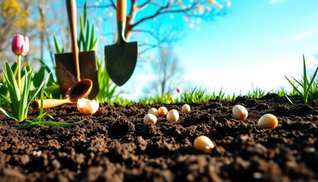 Tulip Bulb Planting Site Preparation Tulip Bulb Planting Site Preparation