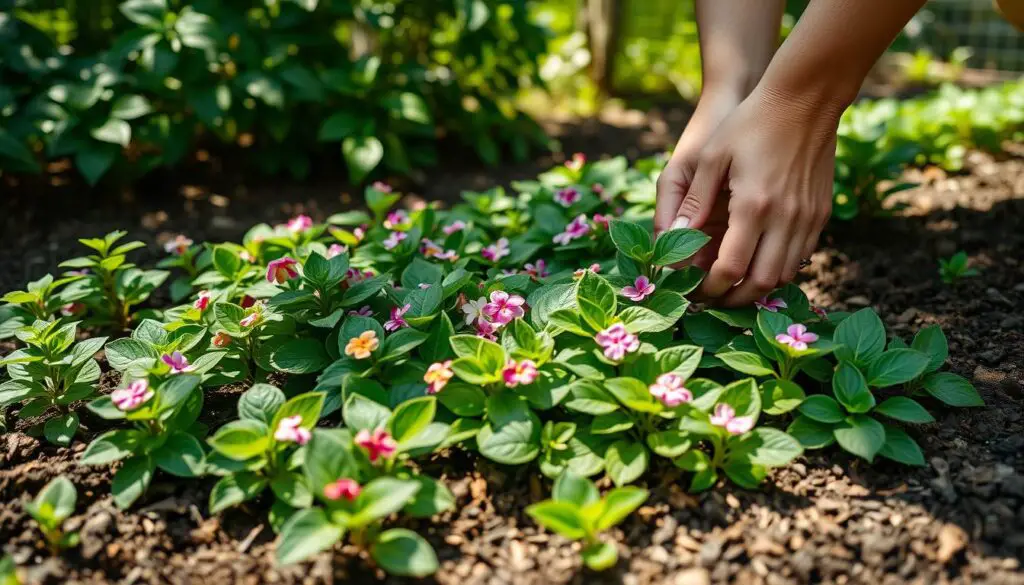 Vinca Ground Cover Planting Technique