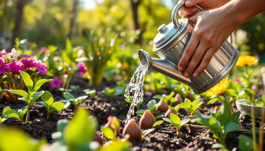 Watering Flower Bulbs Techniques Watering Flower Bulbs Techniques