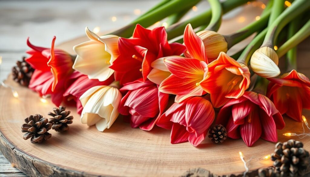 Waxed Amaryllis Bulbs Display Waxed Amaryllis Bulbs Display