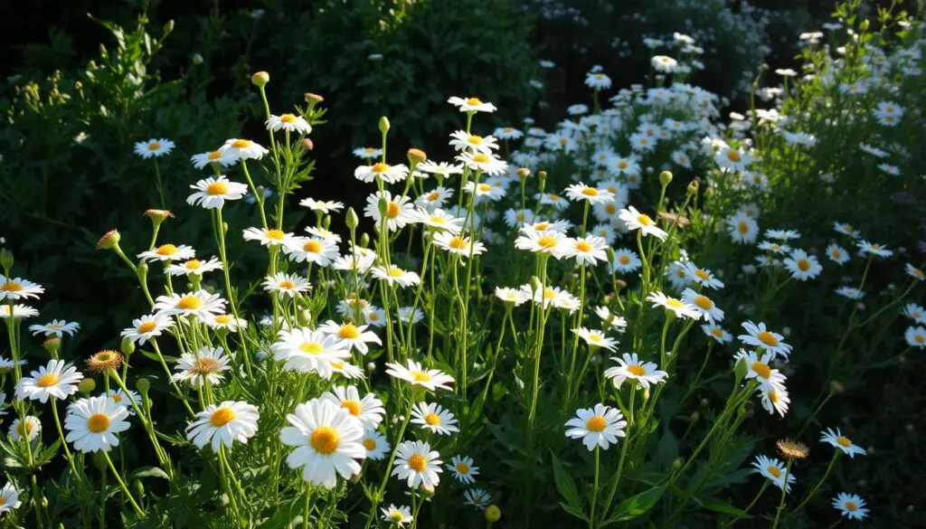 White Perennial Flowers Garden