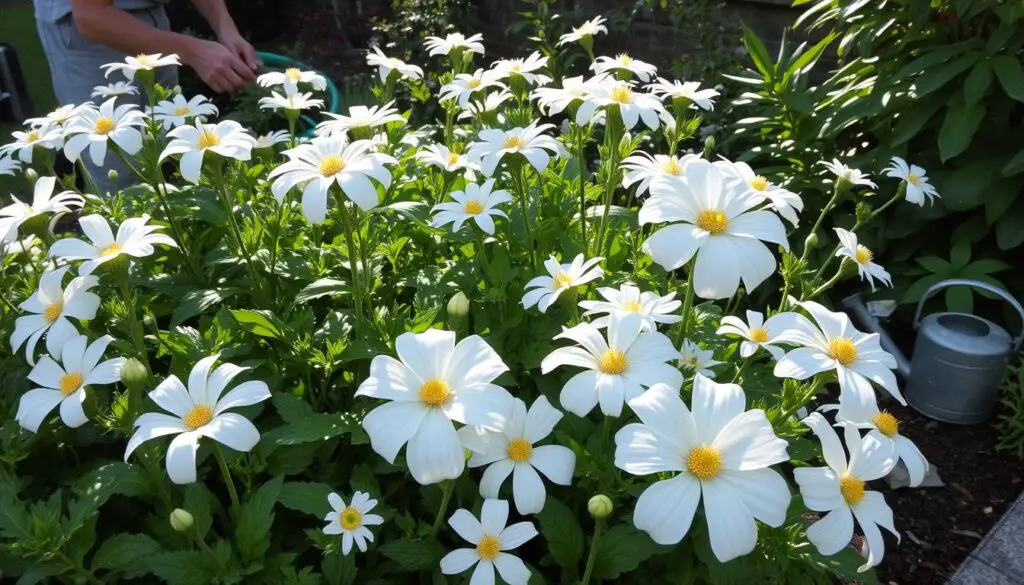 White Perennial Flowers Maintenance