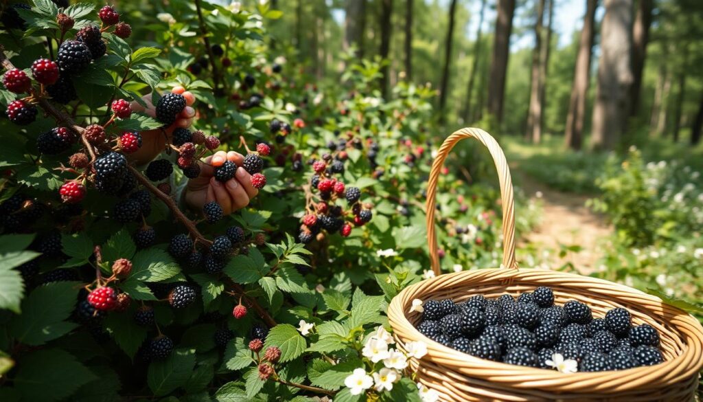 Wild Blackberry Harvesting Techniques