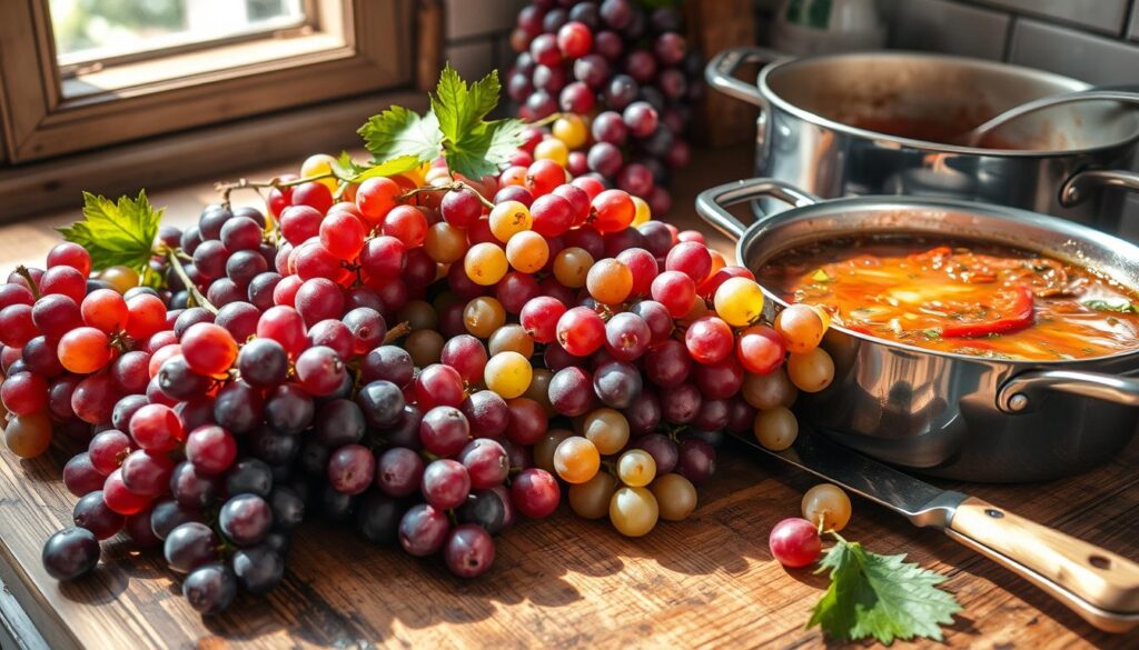 Wild Grape Culinary Preparation