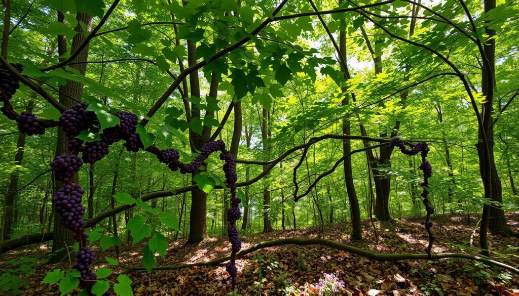 Wild Grapes in Georgia Ecosystem