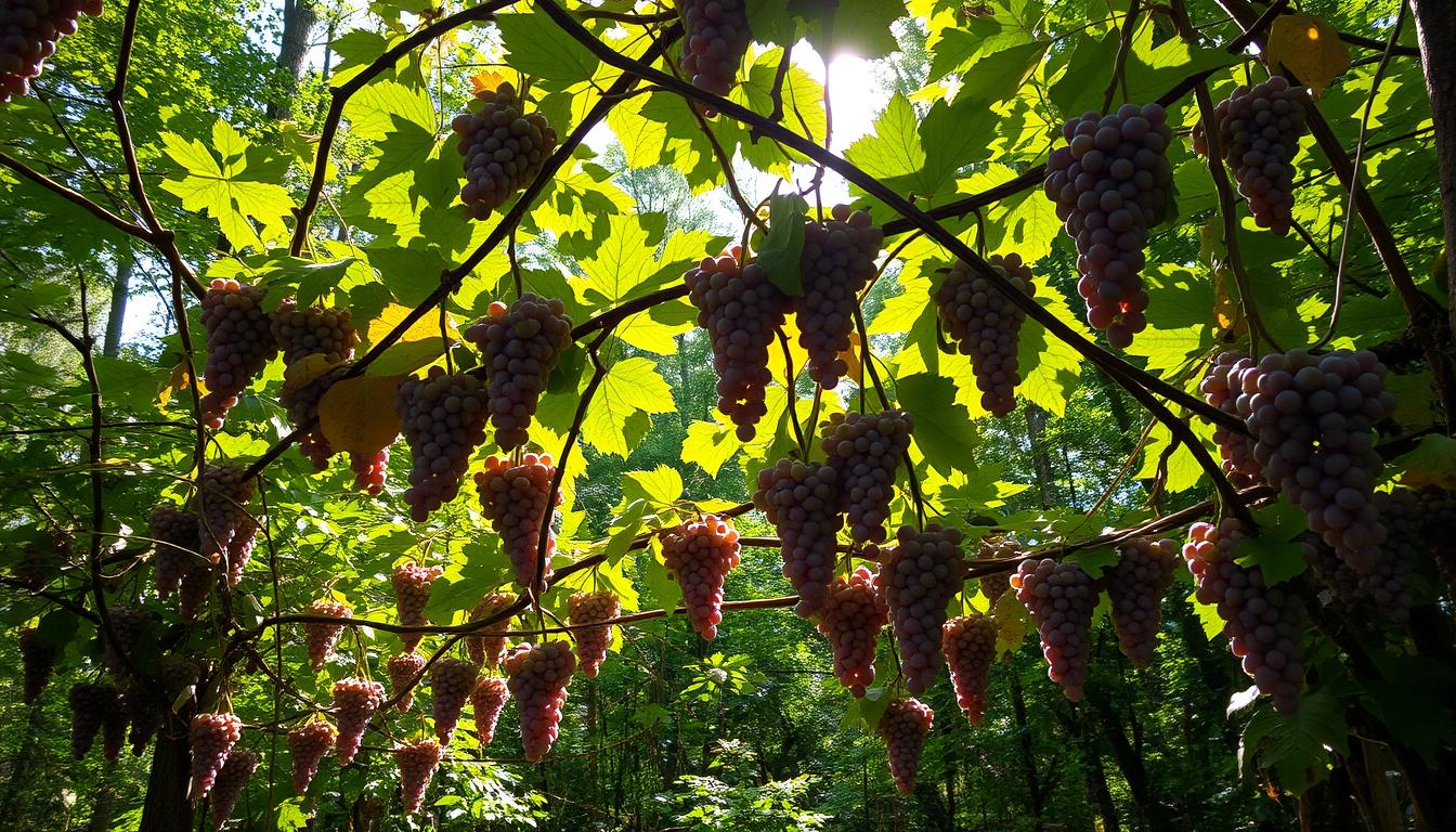 can you eat a wild grape plant in georgia