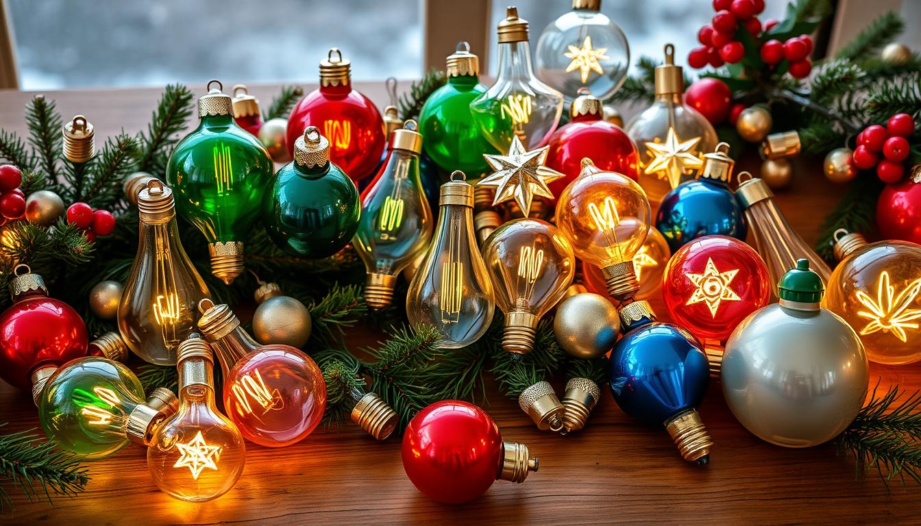 vintage christmas bulbs